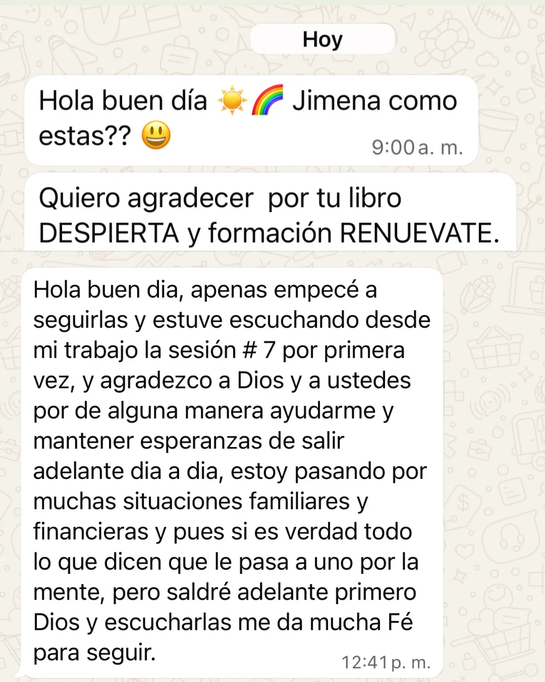 Testimonio Renuévate